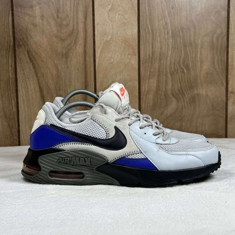 Nike Air Max Excee Mens Size 10 CD4165-015 Pure Platinum Iron Grey Running Shoes